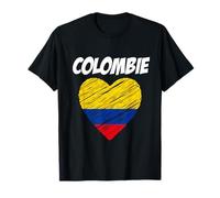Colombie shirt Love Flag j'aime Colombie drapeau tshirt T-Shirt