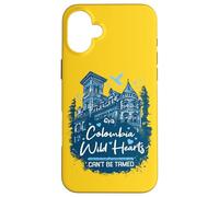 Colombie Wild Hearts Can't Be Tamed Citation Colombie Country Coque pour iPhone 16 Plus