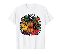 Colombien Cuisinier Maison Nourriture Colombienne T-Shirt