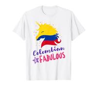 Colombien pour Elle - Licorne colombien T-Shirt