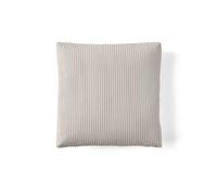 Lisa Design - Coussin 54X54 cm Colombine en Velours Côtelé Beige - Salon