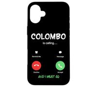 Colombo Appelle et Je Dois partir en Voyage au Sri Lanka Coque pour iPhone 16 Plus