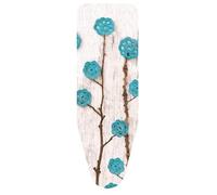 Colombo Housse de Repassage Fleurs de Laine turquoises Médium Assortis