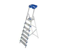Colombo New Scal Atlantica 7 Scaletta con gradini Alluminio, Blu