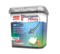 Colombo Nourriture pour Esturgeons en Granulés, Aliment Coulant Quotidien, Taille M 4.5mm, 5 litres, 3225g