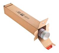 ColomPac Tube carré d'expédition 43 x 10,8 x 10,8 cm