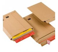 ColomPac CP 010.01 Lot de 100 enveloppes d'expédition en carton ondulé Marron 150 x 250 mm