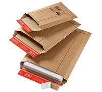 ColomPac cP010.08 forte d'expédition en carton ondulé blanc 500 x 340 x 50 mm (marron)