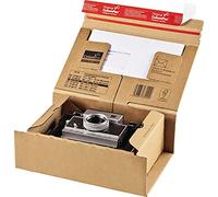 Colompac CP067.07 Lot de 10 boîtes postales intérieures Havane 46 x 31 x 16 cm