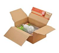 ColomPac® CP141.101.010 Carton à fond foudre 22,9 x 16,4 cm V