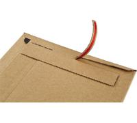 ColomPac Pochette d'expédition Rigid Plus CP010.05 DIN A4+ sk carton ondulé brun