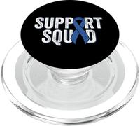 Colon Cancer Support Squad, Ruban de Sensibilisation Colorectal Bleu PopSockets PopGrip pour MagSafe