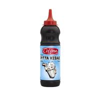 COLONA - Sauce Pitta Kebab - Sauce Fraîche à L'Ail · Arôme Yaourt · Accompagne Kebabs Pittas Pizzas et Snacks - Le Flacon de 500ml - Le Lot De 4