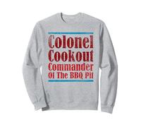 Colonel Cookout Commander Of The BBQ Pit Fumoir Barbecue Sweatshirt