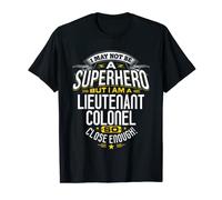 Colonel Idea Superhéros professionnel Lieutenants Colonels T-Shirt