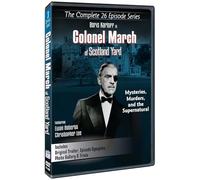 Colonel March Of Scotland Yard: The Complete 26 Episode Series [Digital Video Disc] Ltd Ed, Slipsleeve Packaging
