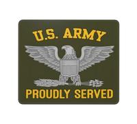 Colonel O-6, Grade D'Officier Supérieur Tapis Souris Douce Tapis De Souris Durable Mouse Pad pour Ordinateur Gamer Maison 25X30Cm