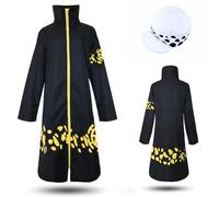 Colonghsou Costume de cosplay d'anime - Chapeau - Uniforme de chirurgien - Manteau d'Halloween pour homme - Taille XL