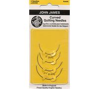 Colonial Needle JJ60400 Lot de 4 Aiguilles à Coudre courbées