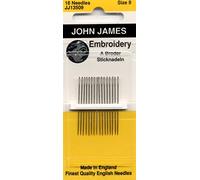 Colonial Needle John James Aiguilles à Broder, Taille 9