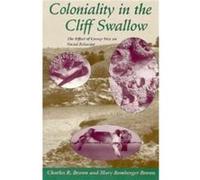 Coloniality in the Cliff Swallow by Mary Bomberger Brown Paperback Book Charles R. Brown, Mary Bomberger Brown (Auteur)