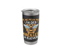 Colonie d'abeilles à élever ruche d'apiculteur drôle Gobelet isotherme en acier inoxydable double paroi