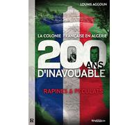 COLONIE FRANçAISE D’ALGéRIE (L - Lounis Aggoun - Demi-Lune - broché - Essai