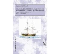 Colonies, traite et esclavage des noirs dans la presse à la veille de la Révolution 1er Janvier 1788 - 16 Juin 1789 - Tome 1 : Colonies - Carminella Biondi - L'harmattan - broché - Etude