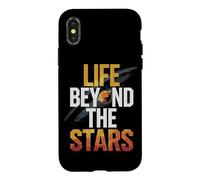 Colonisation Spatiale Science-Fiction Transformation Coque pour iPhone X/XS