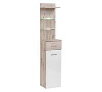 Colonne 2 Niveaux en Bois "Gustavo" 200cm Naturel