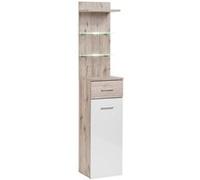 Colonne 2 Niveaux en Bois "Gustavo" 200cm Naturel
