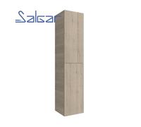 Colonne 2 portes 160 cm noyer maya BIBA - SALGAR 102994