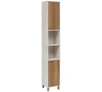 5five Colonne 2 portes Côme 194 cm effet travertin