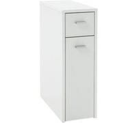 Colonne 2 Tiroirs Design "Fredon" 61cm Blanc Blanc G