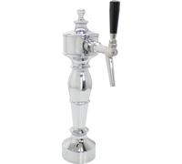 Colonne à bière - Modèle Forme Flamande, laiton, 1 ligne