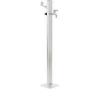Colonne à eau de jardin Aluminium 95 cm Argenté G