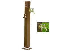 colonne à eau de jardin Colonne D'eau De Jardin Autoportante, Colonne D'eau De Jardin Extérieure, Colonne D'eau De Jardin Verticale, Poteau De Robinet De Cour For L'irrigation Et L'arrosage(YELLOW,5.7