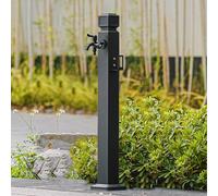 Colonne à eau de Jardin, Generic Colonne de Robinet D'extérieur, Robinet de Jardin avec Support de Tuyau, Chateau de Fontaine d'eau D'irrigation avec 2 Robinets(60cm/23.6in)