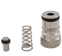 Colonne à verrouillage à bille for seau à soda avec noyau de valve - Accessoires de brassage en acier inoxydable 304 et caoutchouc de qualité alimentaire(9 16-l)