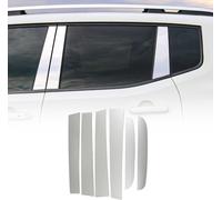 Colonne B Habillage des montants de porte pour Ford Ranger 2015-2021 Acier inoxydable Argent 6pcs