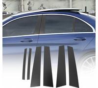 Colonne B Habillage des montants de porte pour Mercedes Classe C W205 2014-2021 Chrome