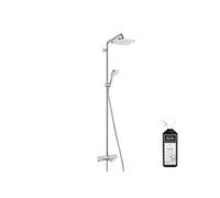 Colonne bain douche thermostatique Croma E 280 chromée + nettoyant Briochin