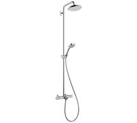 Colonne bain douche thermostatique HANSGROHE Croma 220 chromé
