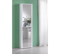 COLONNE CONTAINER POLYVALENT MIROIR CADRE BLANCHE