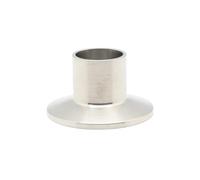 Colonne courte soudée à trois pinces en acier inoxydable SS304 SS316L de qualité alimentaire L = 21,5 mm(K25.2X12.7mm 21g,SS304_10P)