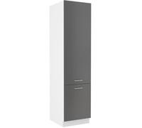 Prego Colonne de cuisine PREGO – Décor Gris Graphit – L 50 x P 57 x H 200 cm