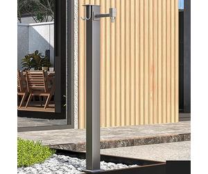 Colonne d'arrosage, Support de Robinet extérieur autoportant - Support de Tuyau réglable pour Jardin, Organisateur de Colonne d'arrosage Durable, Robinet Facile à Installer pour pelouse et j