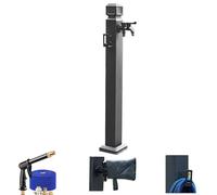 Colonne d'arrosage Verticale antigel en Acier Inoxydable - Robinet extérieur de 95 cm (37,4 po) pour l'irrigation et Le Lavage du Jardin, Solution d'approvisionnement en Eau Durable