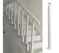 Colonne de balustrade d'escalier en fer montée au sol, remplacement rampe couloir ou loft(80cm(31 1/2"))