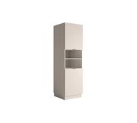 Colonne de cuisine avec 2 portes et 2 niches - Beige - CARMEO